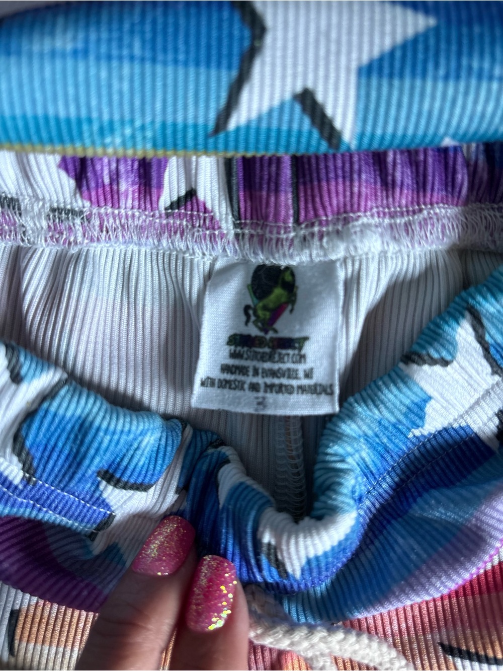 Honeydew Intimates Rainbow Star Tank & Shorts Set - White Stars - Picture 2 of 3